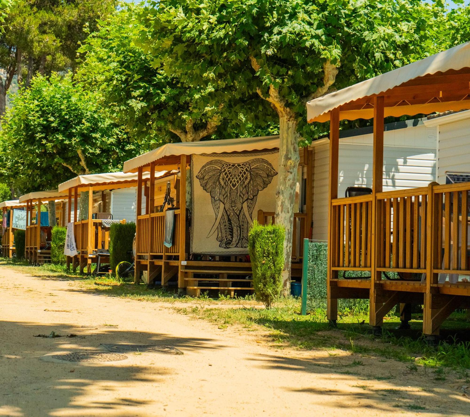 Camping Riembau Castell-Castell-Platja d'Aro Extérieur photo